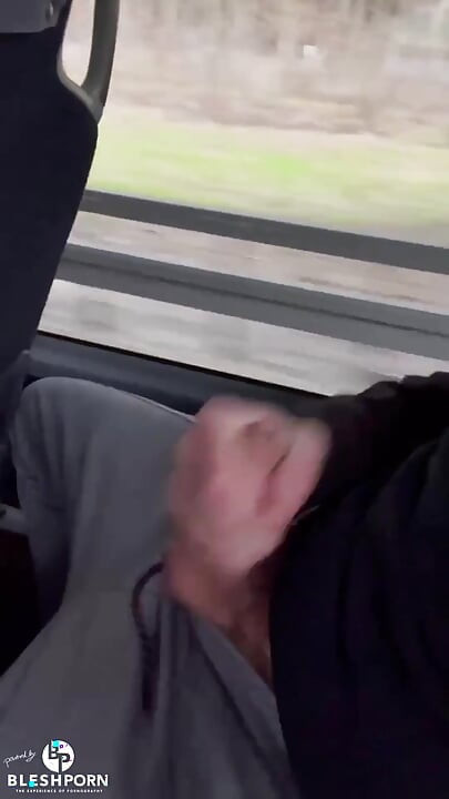Stepson Benni Schulte on a Bus Ride