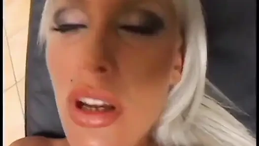 Cute beauty with great ass fingerfucks her pussy then get nailed hard