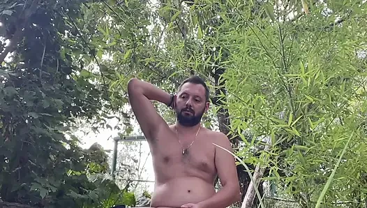 Boy in the woods