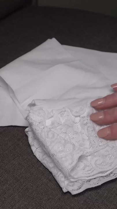 Brunette dresses sexy and then sucks cock