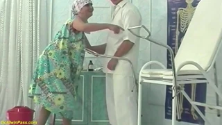 Very Rough porn video – 92 years old granny rough fisted by a doctor