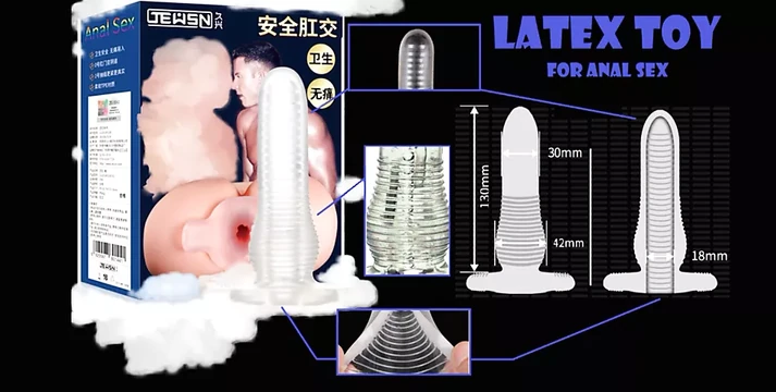 an instruction about how to use a new friendly anal toy