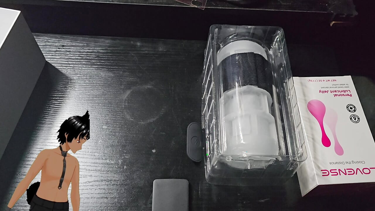Should you put your dick in it!? - I got a special toy, a toy that moves on its own and feels like a blow job