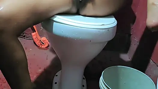 Today I contented myself by taking a shower in the bathroom, draining the water from my finger pulse in my bad.