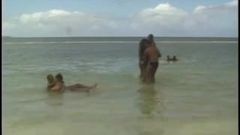 Monica In Hot Threesome On The Beach n972
