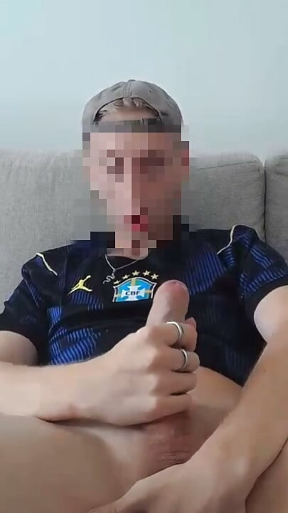 Horny Bro Caught Jerking after Soccer Practice