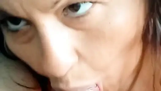 XRAQUELX Balls deep blowjob and hardcore face fucking