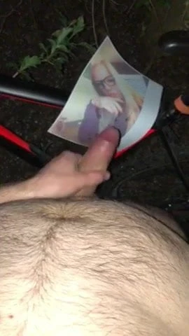 Master lets me cum outdoor to Anna-Lena