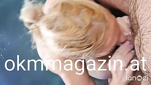 Vicky Wilfinf делает минет в джакузи