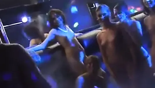 Nude russian club sex party