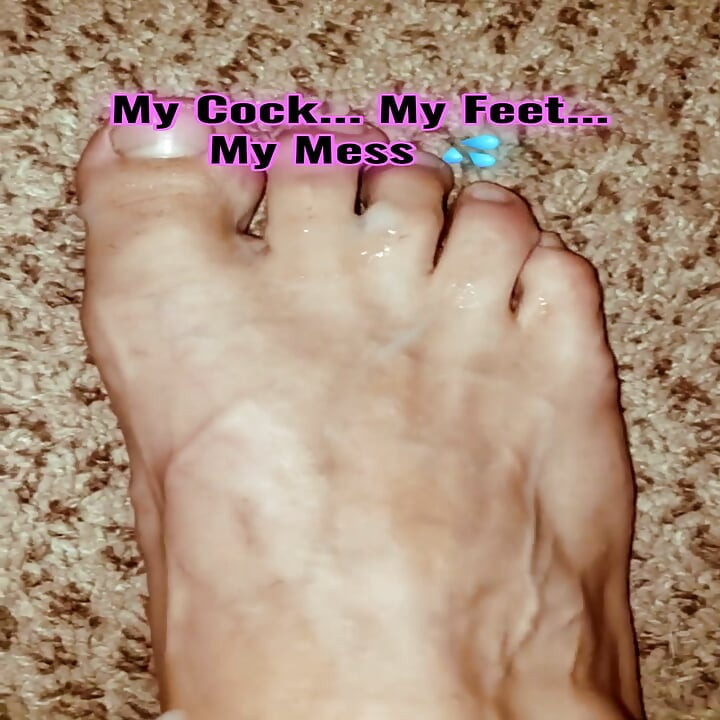 Creamed My Ankles Just for You - Foot Cum JOI, Edging, Moaning, Self-worship