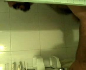 In the shower