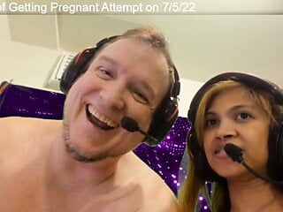 Day 17 Wife Breeding Attempt - SexyGamingCouple