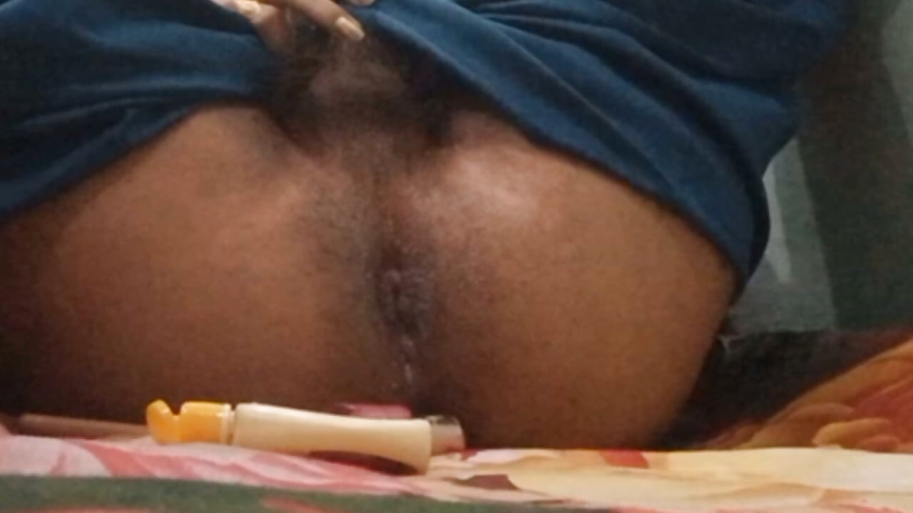 INDIAN Crossdresser Trans ( SHEMALE ) Ass Fuck Self Fuck