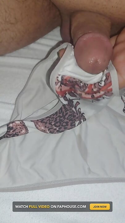 I Ejaculate Into the Panties My Wife Is Going to Wear While She Is in the Bathroom.