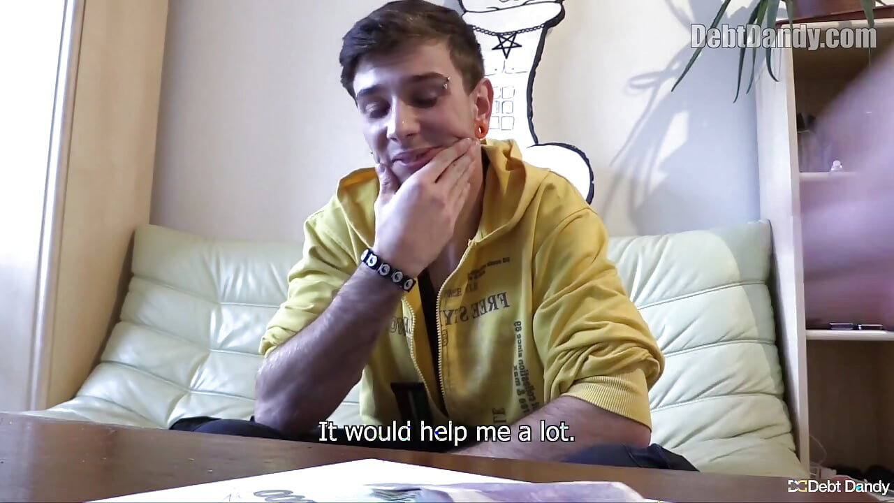 Twink Pop - Debt Dandy Forces Slim Boy Into Bareback Doggystyle for Payment & Cum Shot