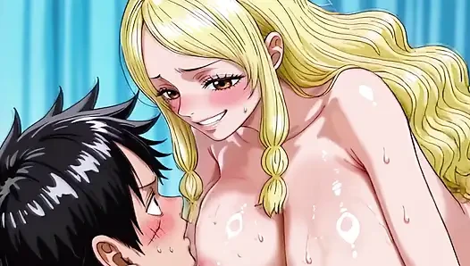 Luffy X Gerd (one Piece)