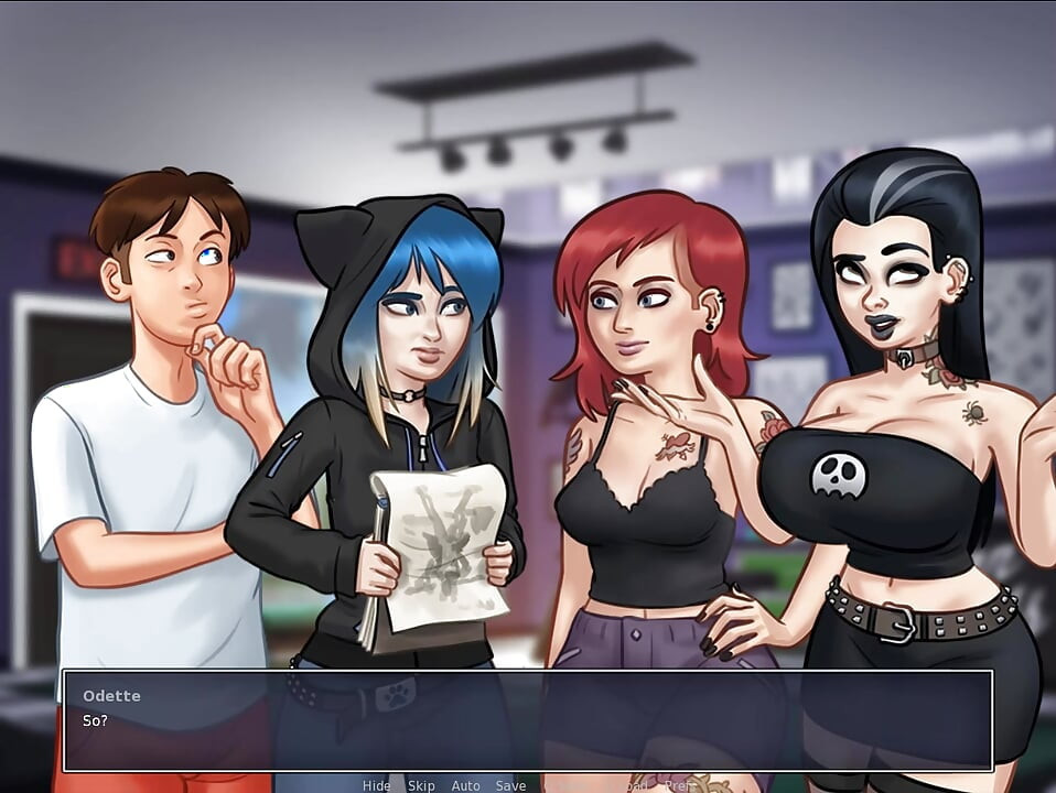 SUMMERTIME SAGA Part 319 - Tatto Project By MissKitty2K