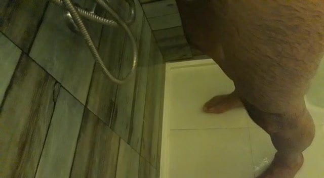 shower gay man