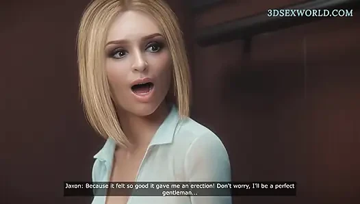 Tante sekretaris rambut pirang terjebak di dalam lift sama teman kantor pria kulit hitam kontol besar (video seks 3d)