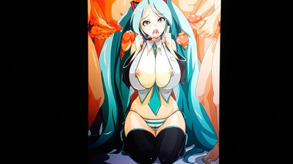 Hatsune Miku Cum Tribute