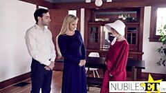 Handmaidens - nerveuze dienstmaagd wordt gevuld met sperma s2: e5