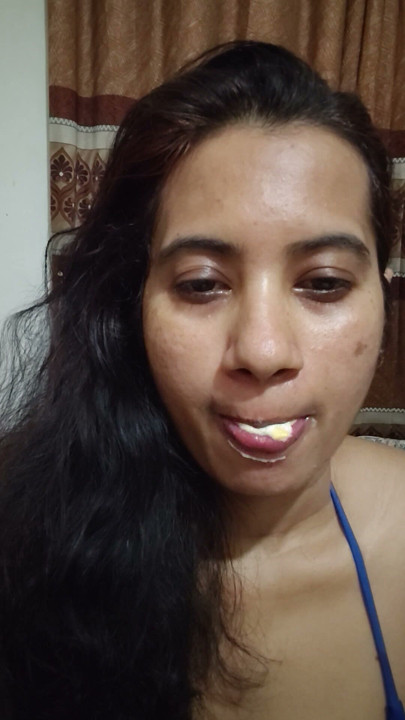 Hot cum in my mouth