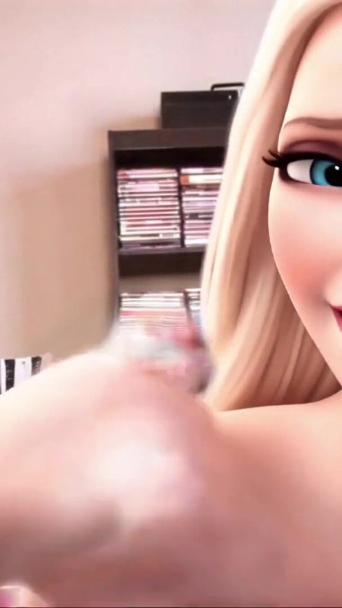 Elsa perdeu a cabeça e se tornou uma puta com tesão joi | Clipe 1