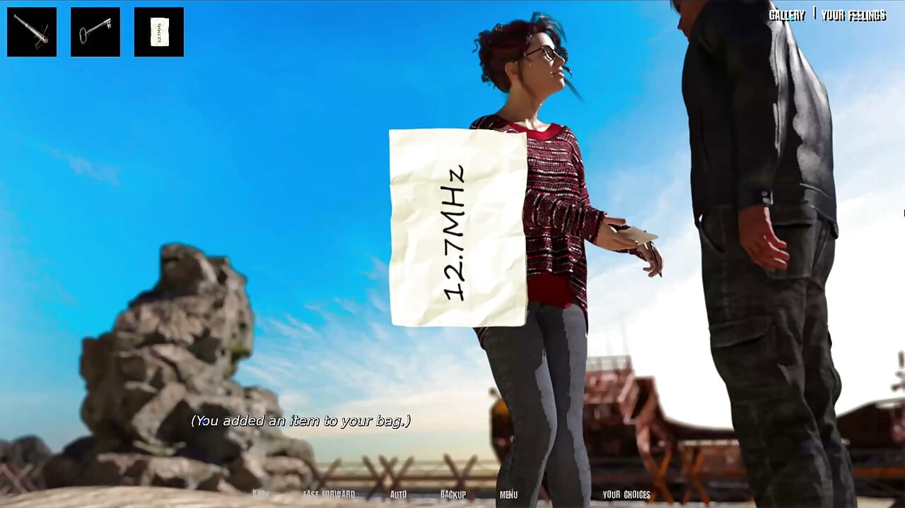 Soffie the Girl From the Zone Visual Novel