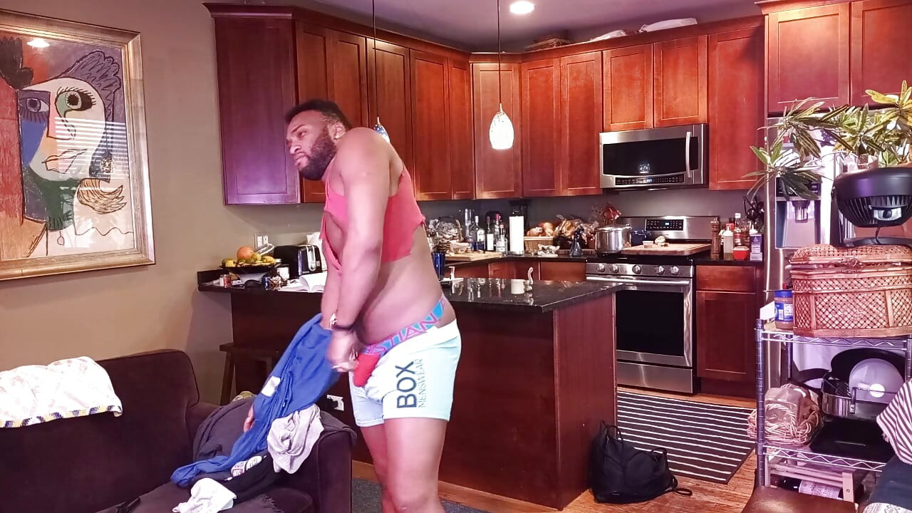 Striptease! Kennie Jai Strips and Cums for You!