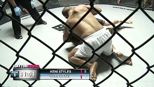 Blonde ring girl only fucks winners