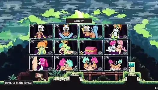 Indisches mädchen gameplay-animation