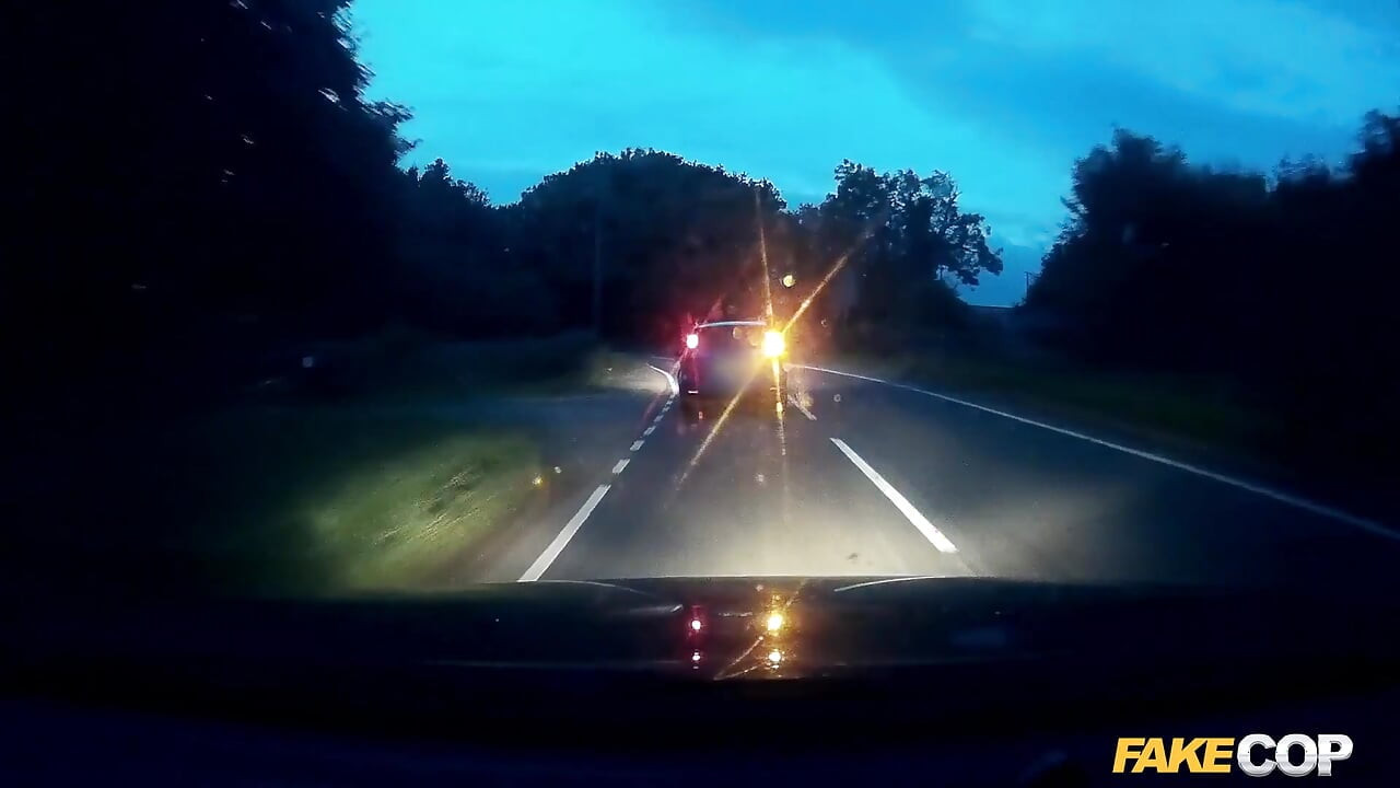 Fake Cop - Hot Gym MILF Pulled Over and Fucked
