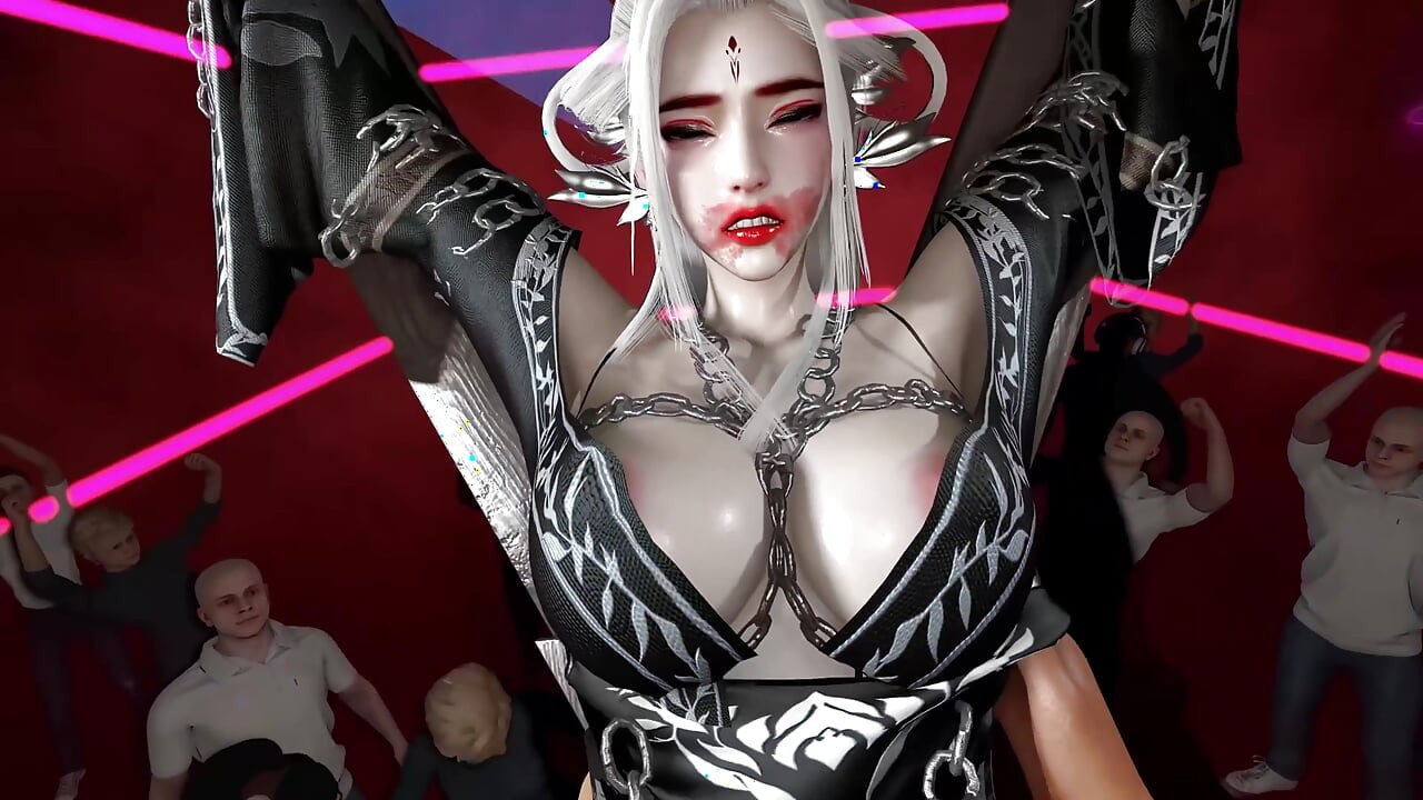 3D Horny Slut Cosplay Stripper Got Fucked so Hard