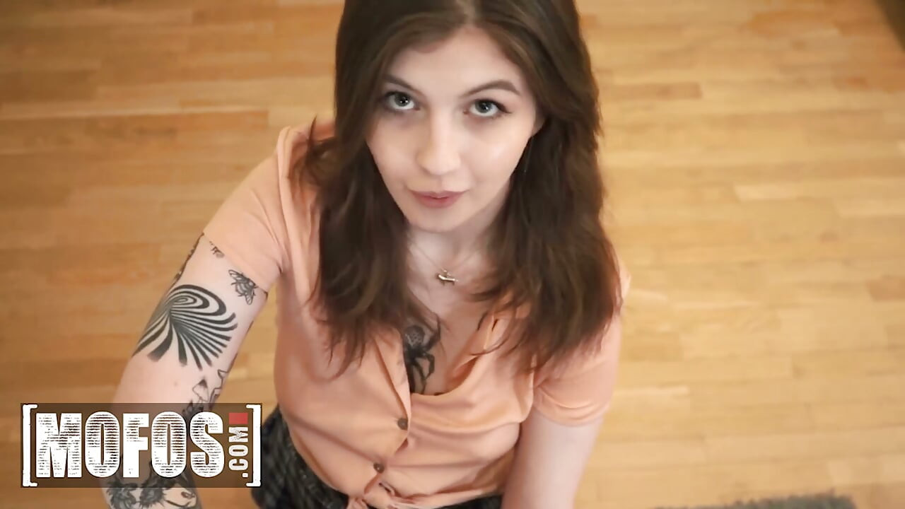 MOFOS - Seductive Migurtt Lina Deepthroats Her Boyfriend's Cock Before Rocking His World As She Gets On Top