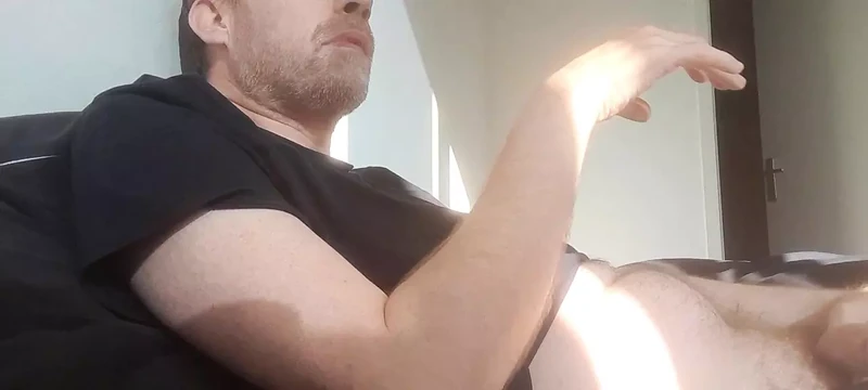 Morning handjob