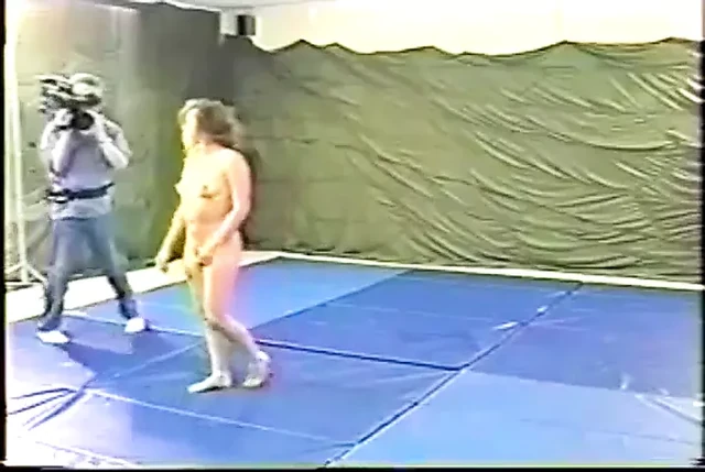 Raven vs Tina nude wrestling