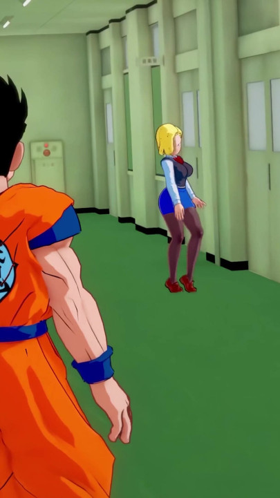 Android 18 танцува за Гохан в университета - Dragon Ball Zex Series | Клип 1