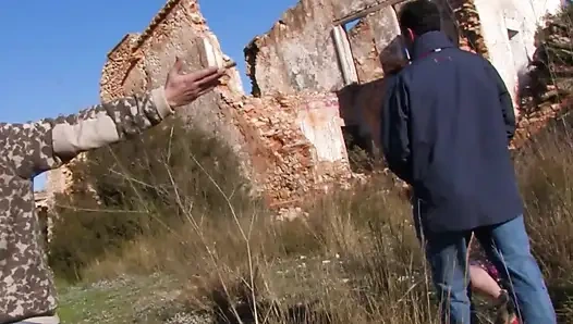 Anal Foursome for Two Teens at the Sea