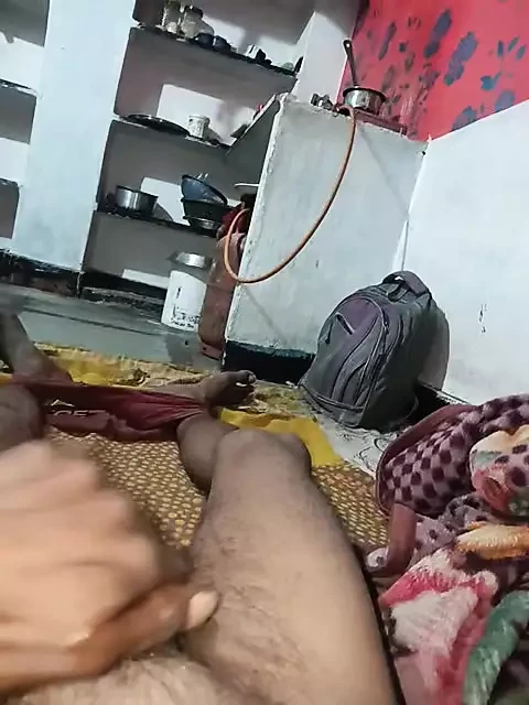 Massaging with desi ghee