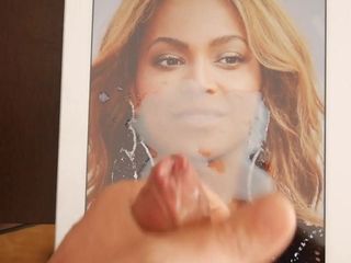 Éjaculation sur Beyonce - Cotober 2014