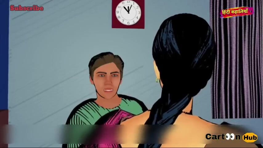 Seeing Neha Bhabhi's boobs, I left twice.