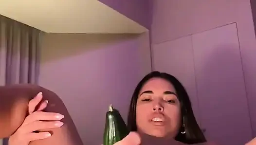 Cucumber Pleasure with Mia Nins - Solo Self Play Insert