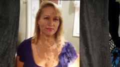 Cum tribute for Sharon the Milf