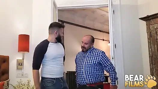 Bearfilms - şişman eşcinsel ayılar Leo Grinn ve Marko Bulto ham ırk