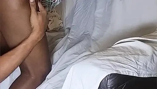Stepsister fucked with huge cock bbc moaning rolling with her tongue in her ass