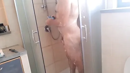 Naked Nir in the shower