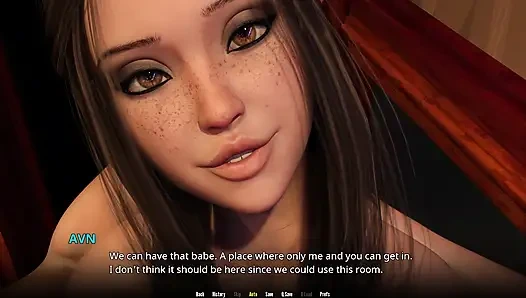 Wvm - Junge Brünette Strippt Und Gibt Harten Schwanz Einen Hungrigen Blowjob