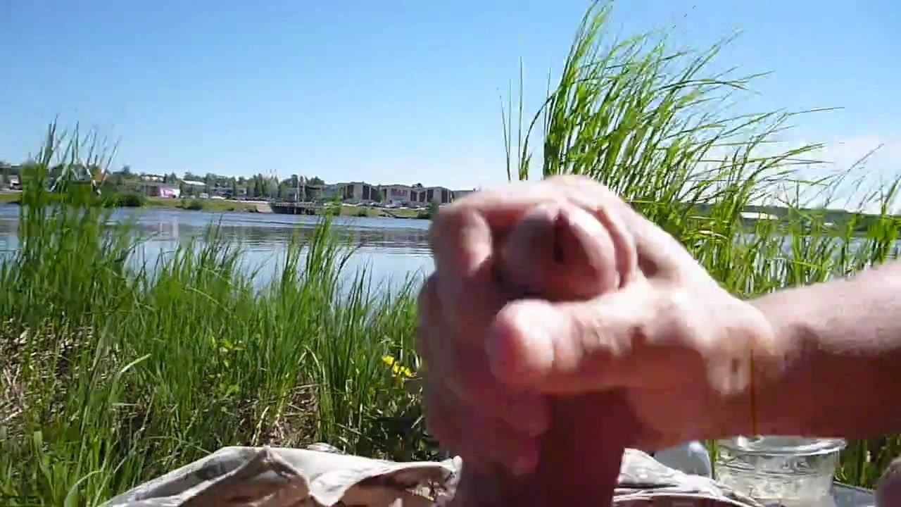 handjob on the beach