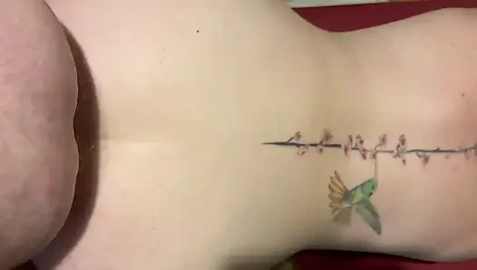 Toy session in the playroom squirt orgasm wand wet